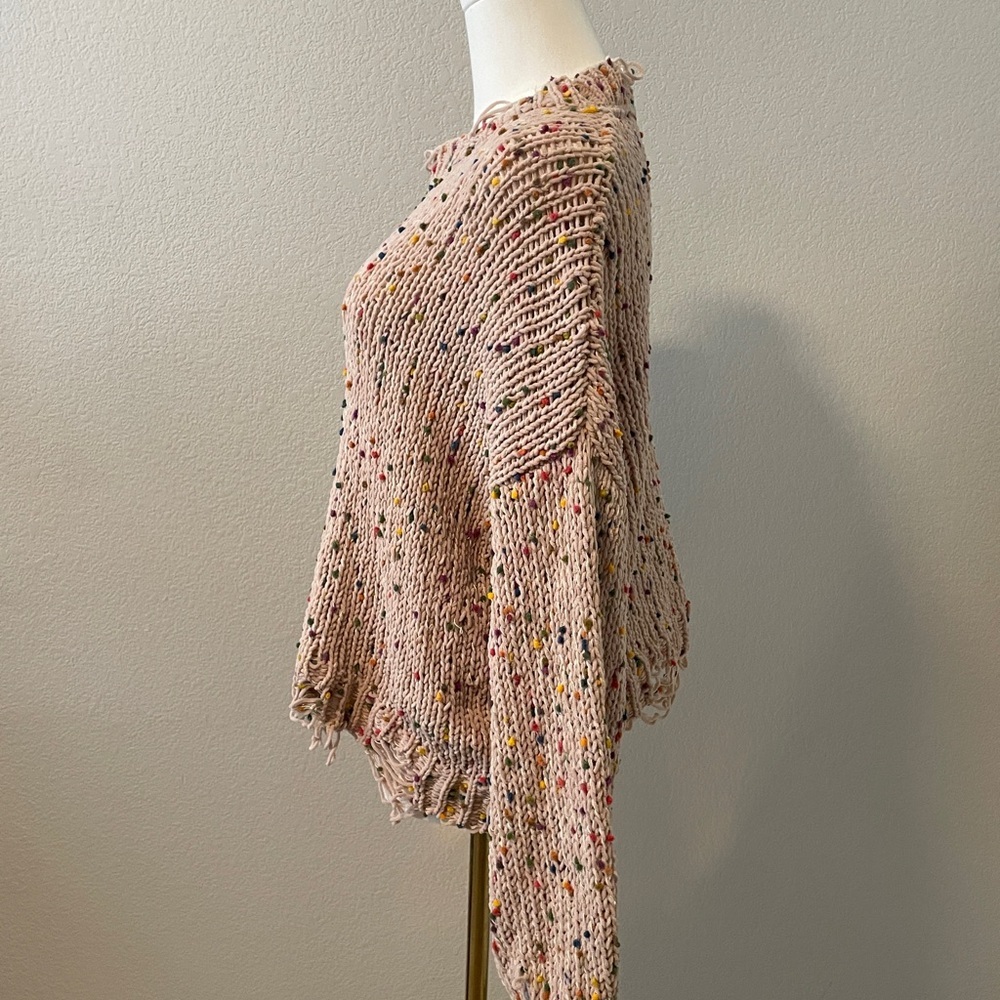 POL Cream Multicolor Knit Sweater - Picture 3 of 5